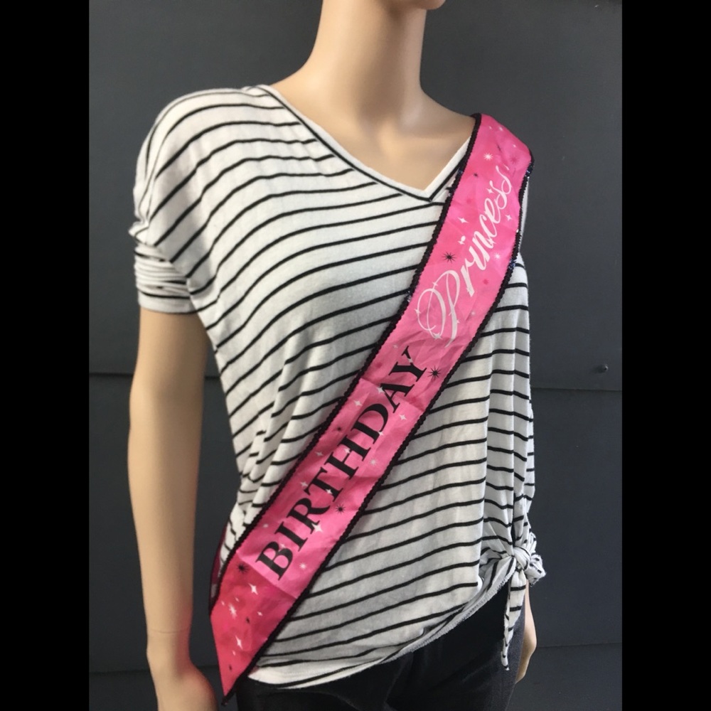 ➡️3/$10⬅️ Birthday Princess sash